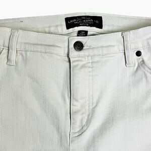 Lauren Ralph Lauren Denim Jeans Size 14P Stretch Classic Straight Leg 5 Pocket